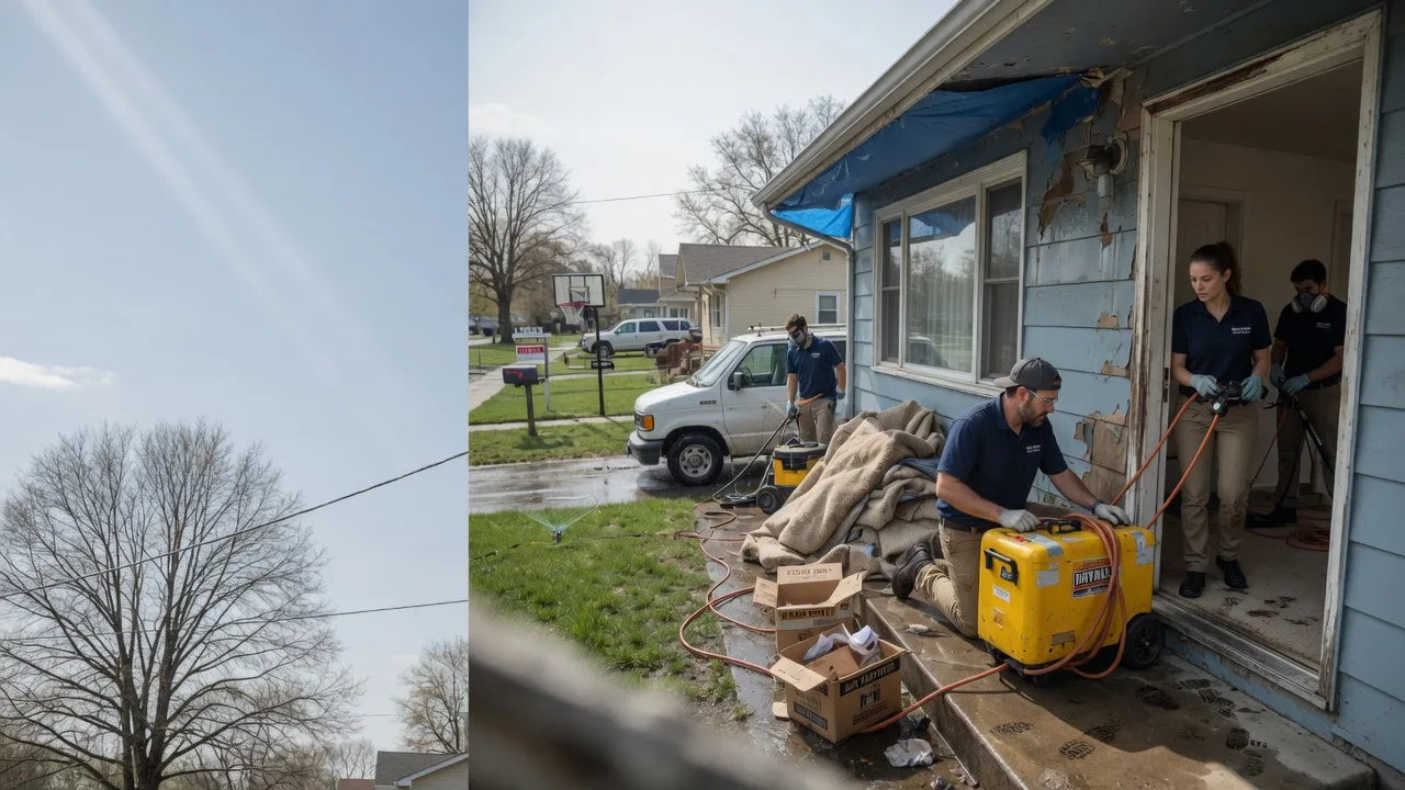 Basement Flood Cleanup in Kranzburg, SD near me